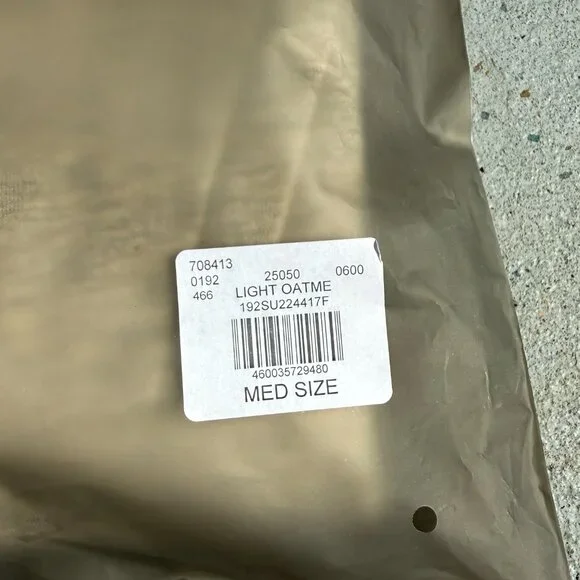 Fear of God Essentials Hoodie Grey Light Oatmeal Size Medium - Picture 11 of 12